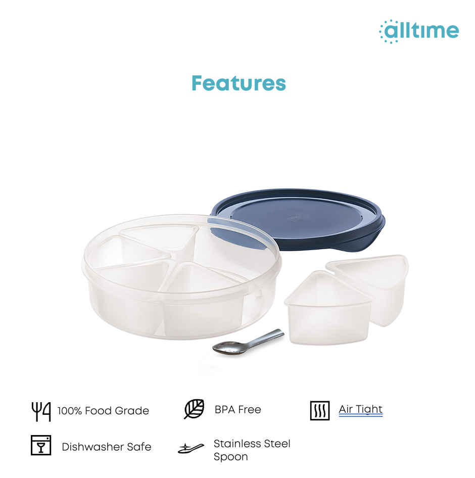 All Time Spice Box, Masala Dabba, (Assorted Color)