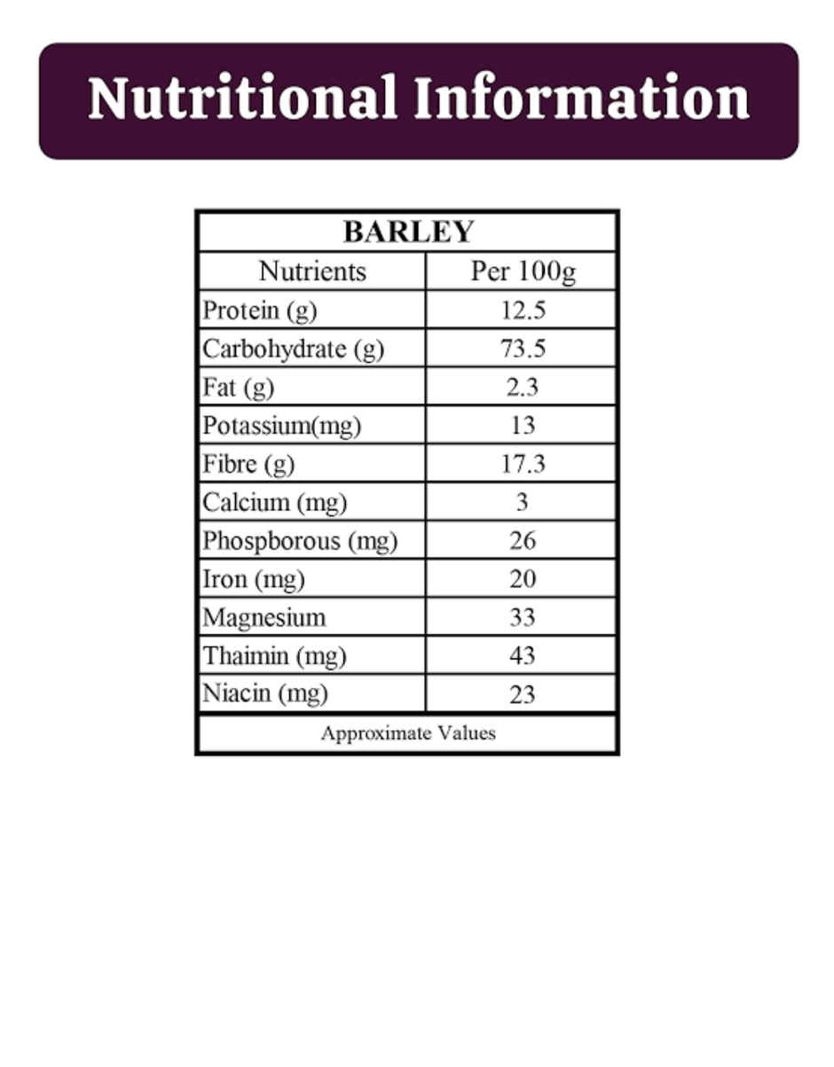 Mango Premium Barley Flour