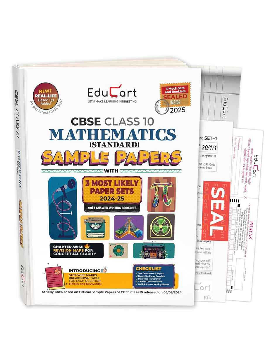CBSE Mathematics Standard Class 10 Sample Papers 2024-25