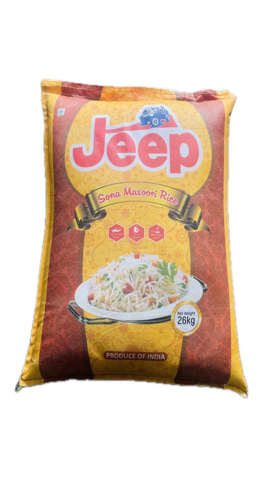 Halt Jeep Sona Masuri Steam Rice
