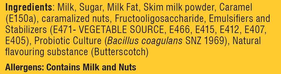 Mercelys Ice Cream Fp Butterscotch