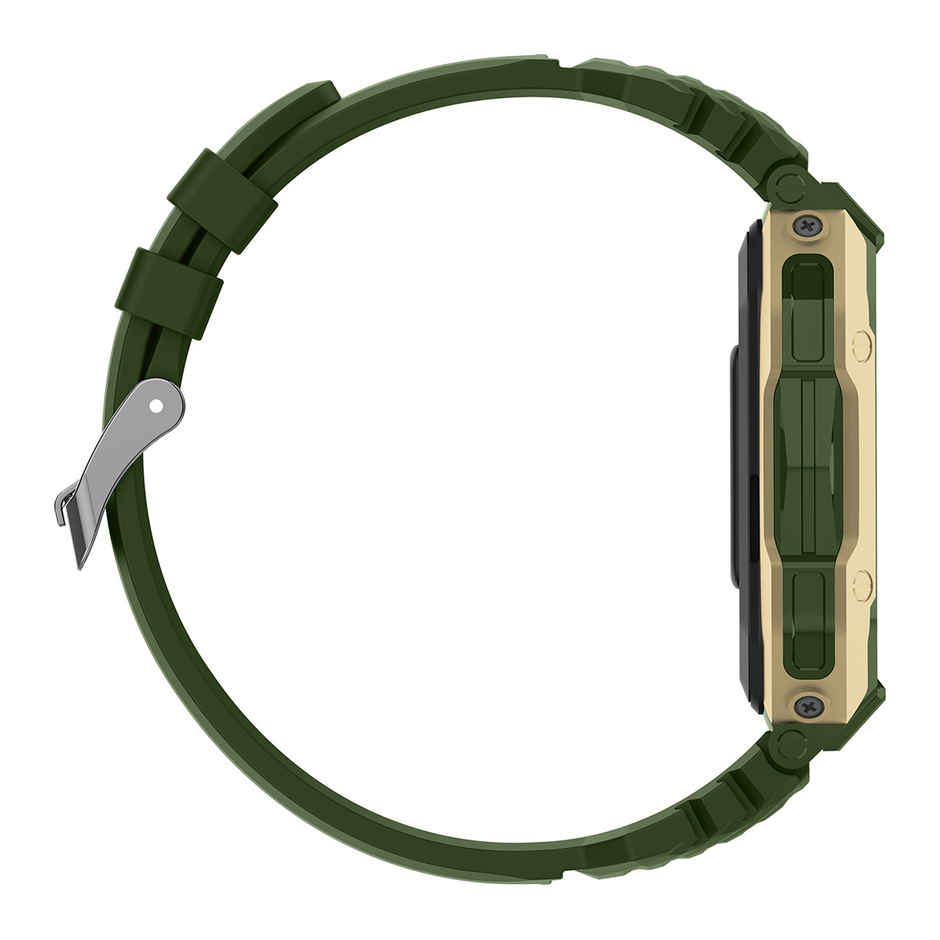 Fire-Boltt Shark Smartwatch | 1.82" Display | BT Calling - Gold Green