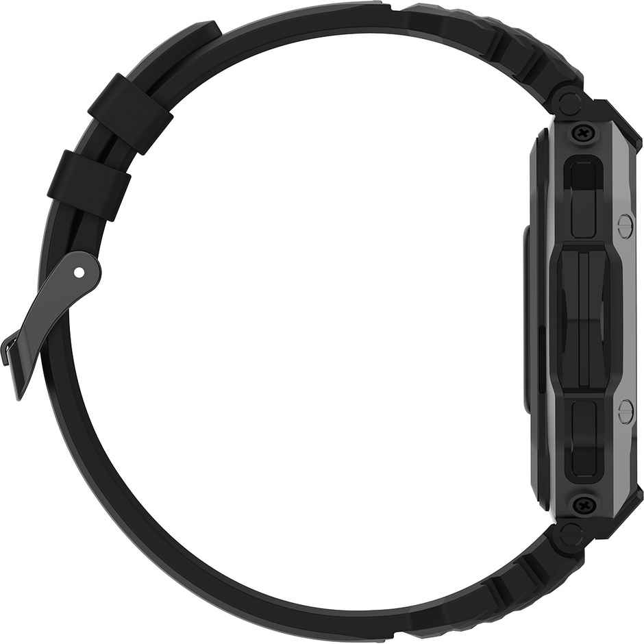 Fire-Boltt Shark Smartwatch | 1.82" Display | BT Calling - Black