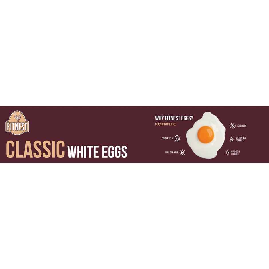 Fitnest Classic White Eggs