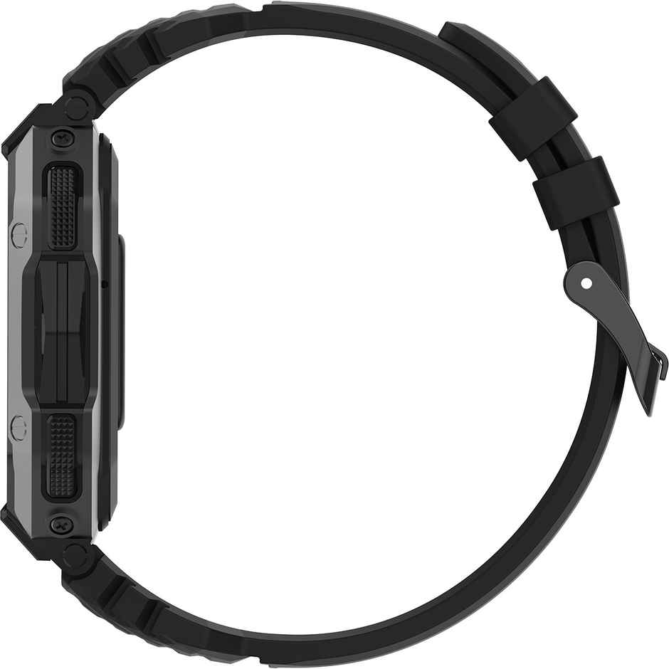 Fire-Boltt Shark Smartwatch | 1.82" Display | BT Calling - Black