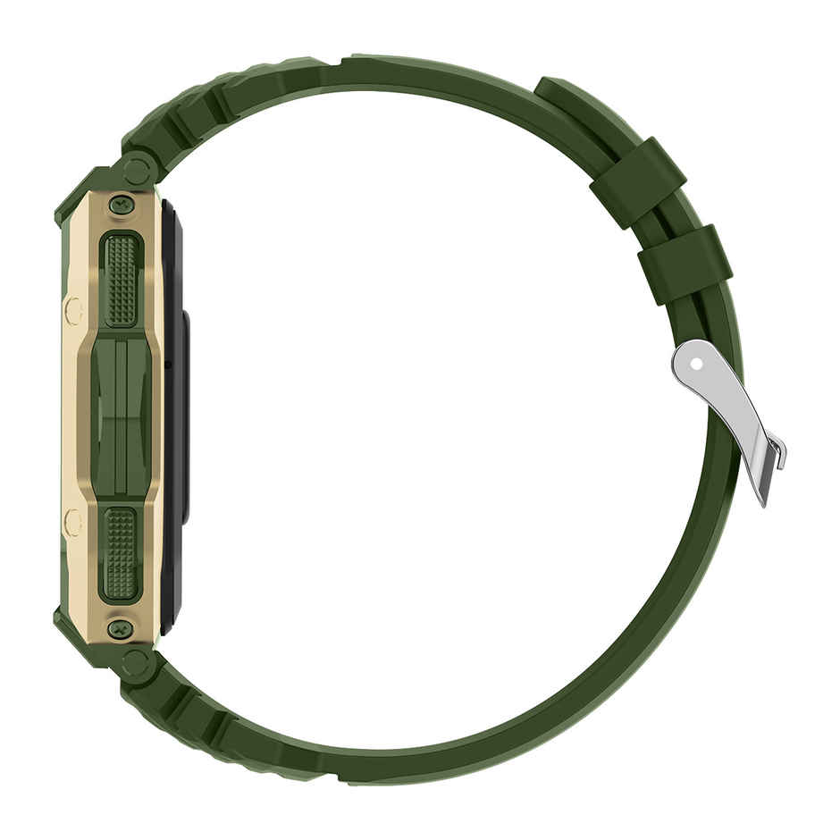 Fire-Boltt Shark Smartwatch | 1.82" Display | BT Calling - Gold Green