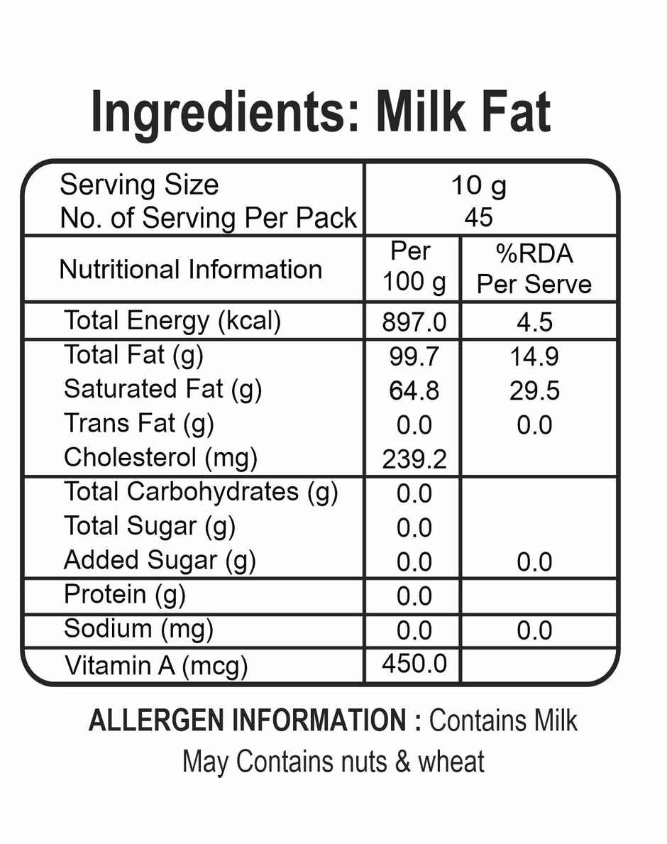 Verka Ghee Tin | Pure & Classic