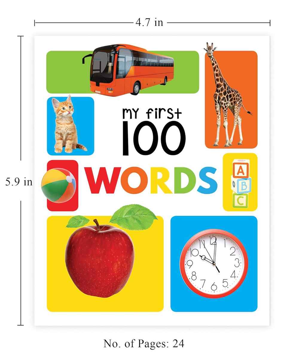 My First 100 Words- Padded Board Books