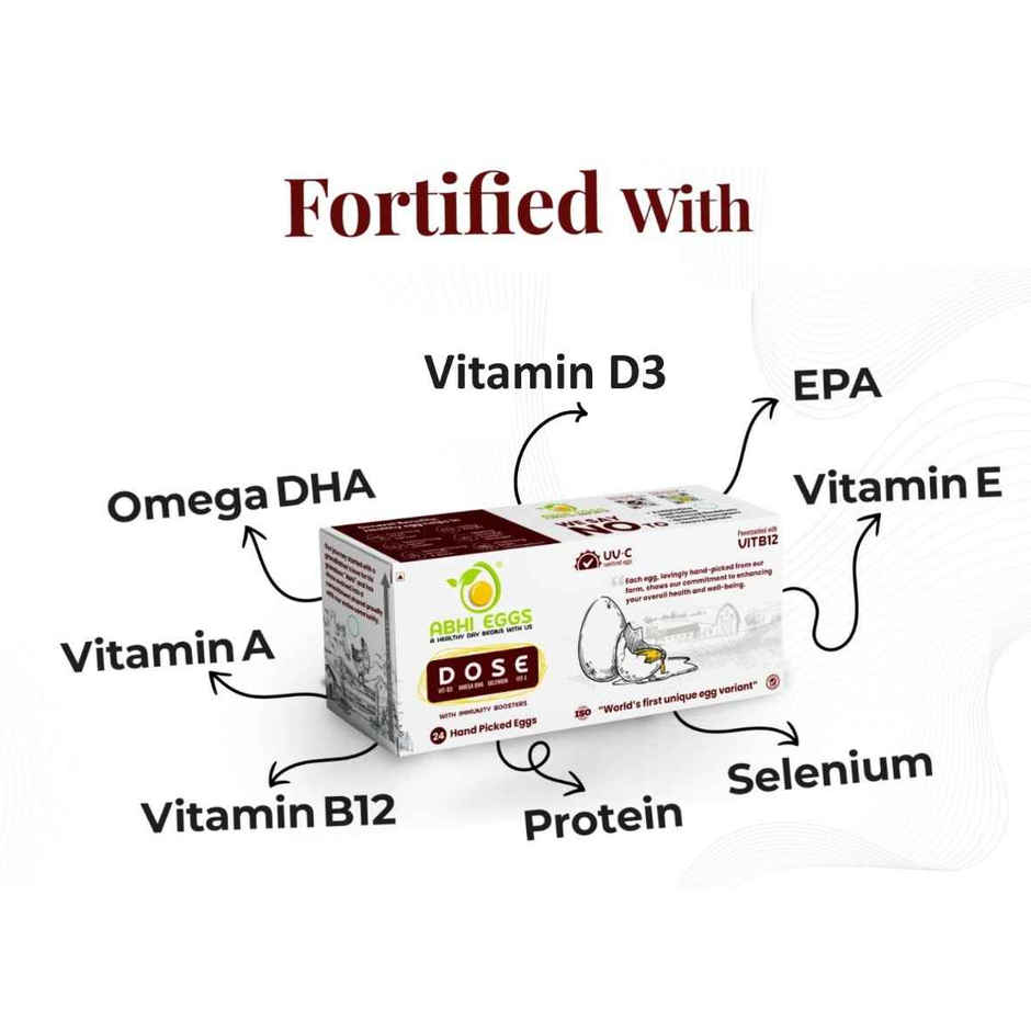 Abhi Eggs Dose With Immunity Boosters