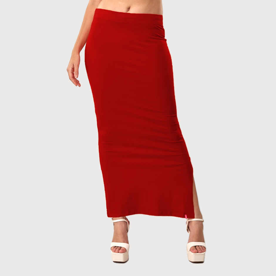 Lyra Women's Saree Shaper | Red - Free Size