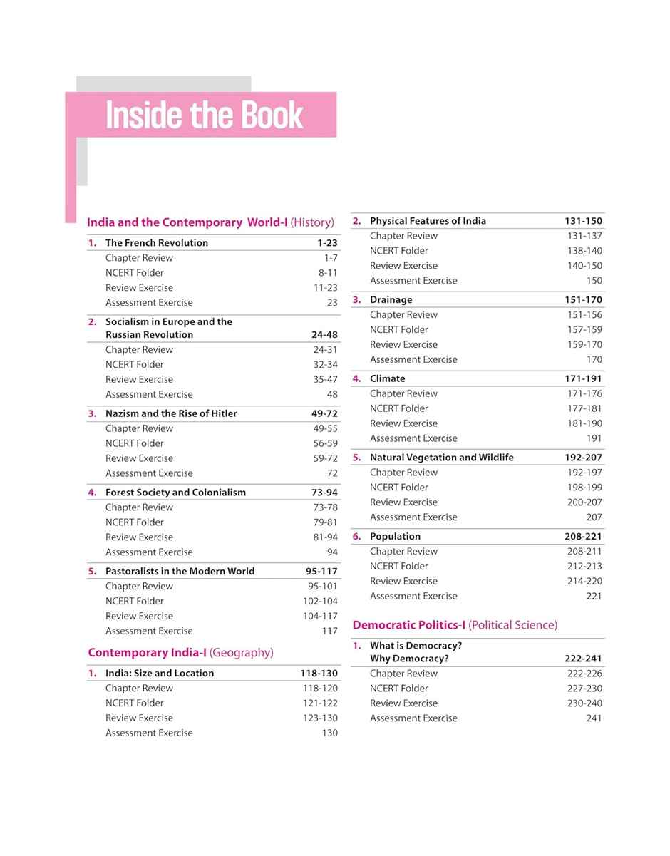 All In One Social Science CBSE Class 9th Based On Latest NCERT For CBSE Exams 2025