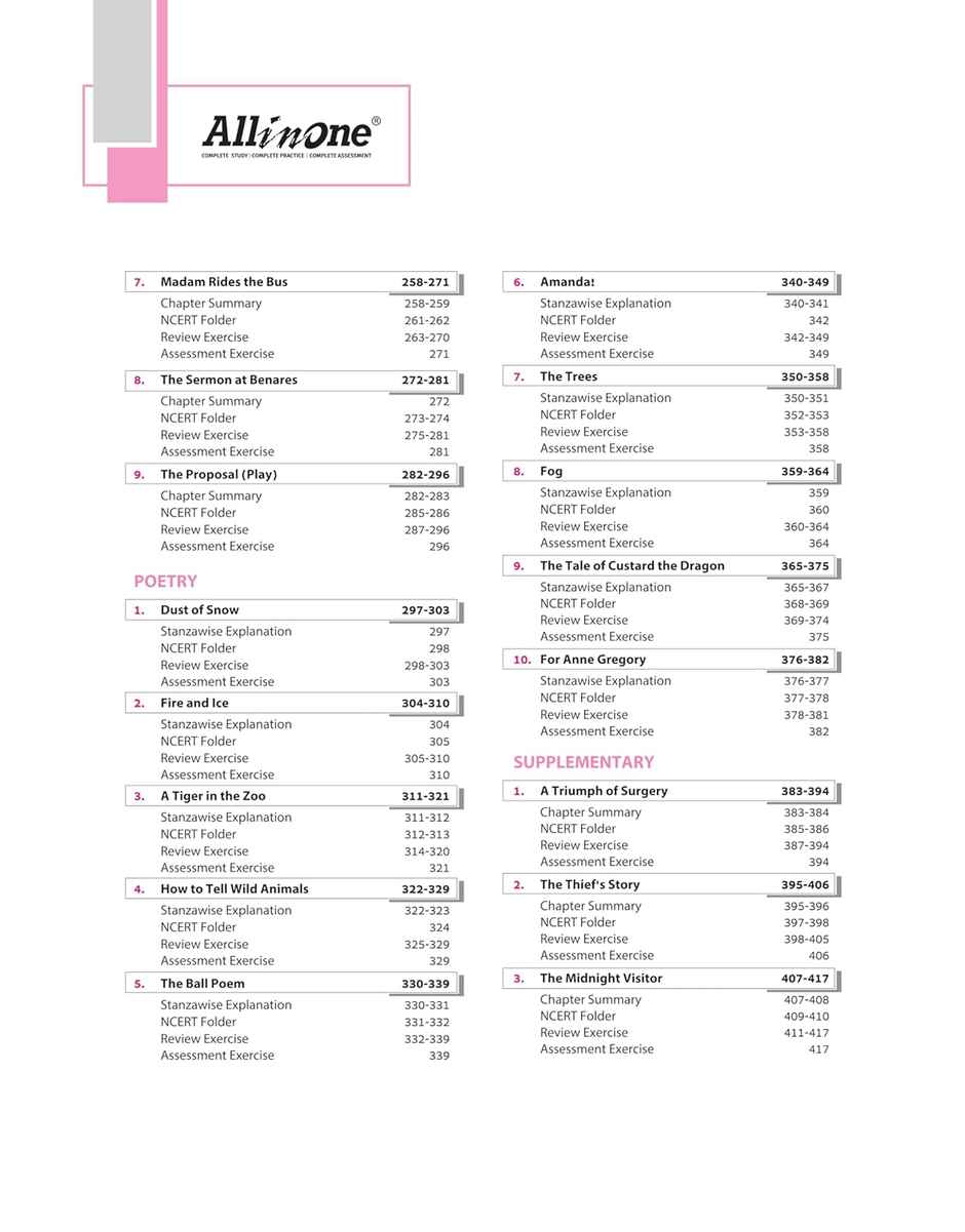 Arihant Publications All In One English Language & Literature CBSE Class 10th Based On Latest NCERT For CBSE Exams 2025