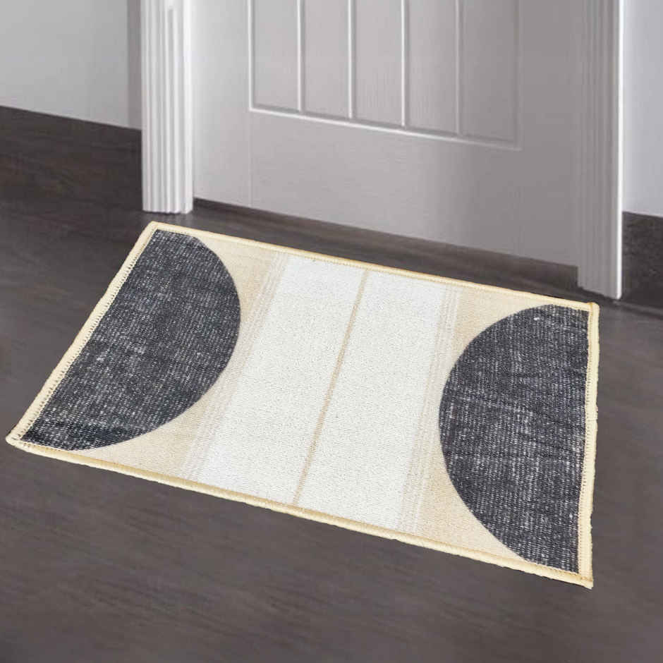 Status Floor Mat | 40 x 60 cm | Beige & White