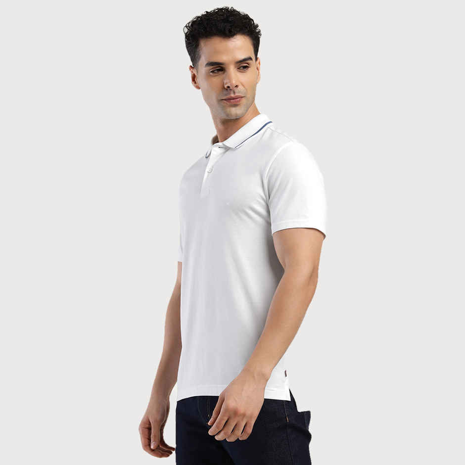 Levi's Men's 100% BCI Cotton Polo T-shirt | White - M