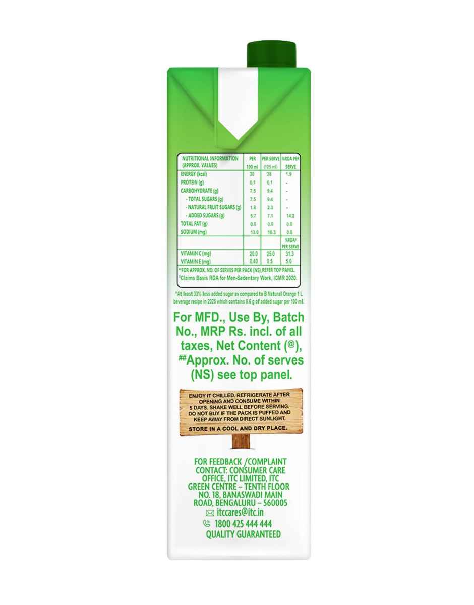 B Natural Orange Juice