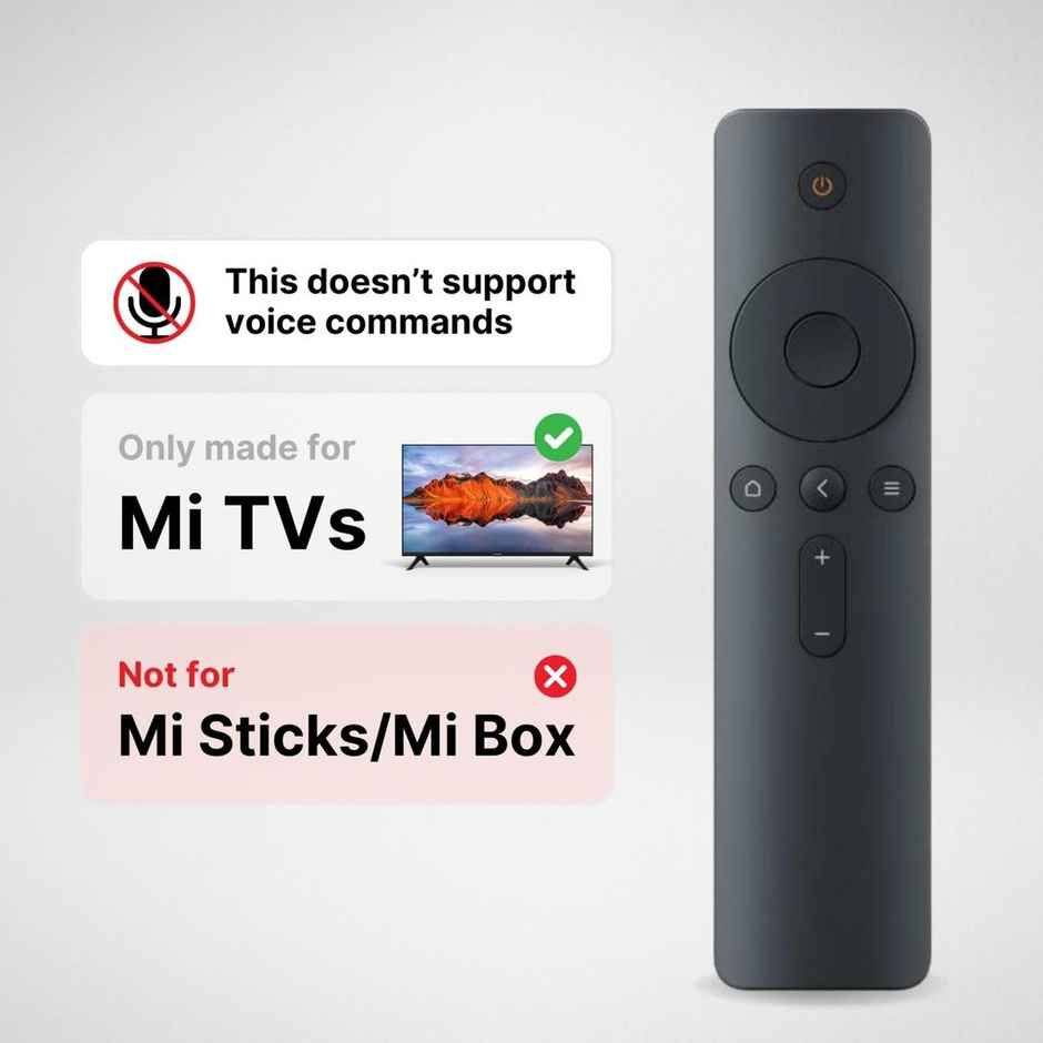 Ailkin Non-Voice Bluetooth Smart Remote| Compatible with Mi TV