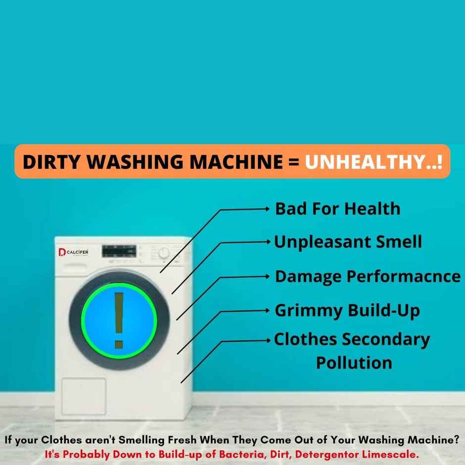 Dcalcifer Washing Machine Cleaner and Descaler Tablets