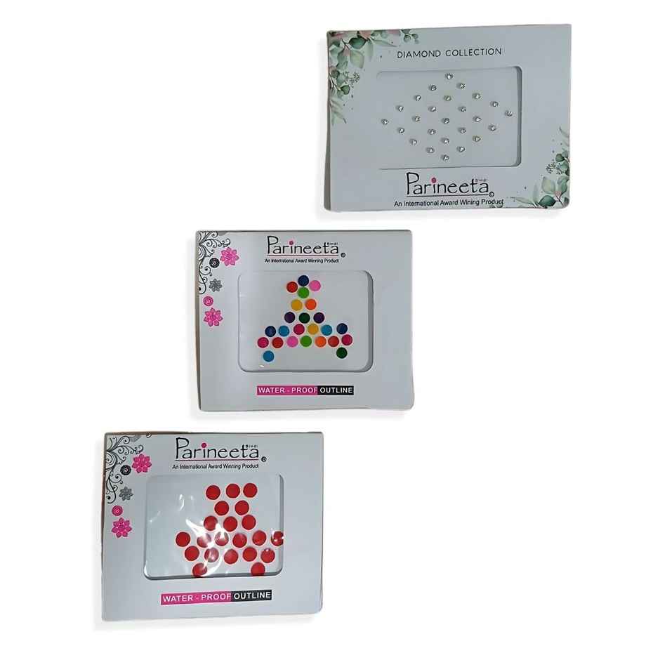Bindi Set | Multicolour | Pack Of 3 |Gullak