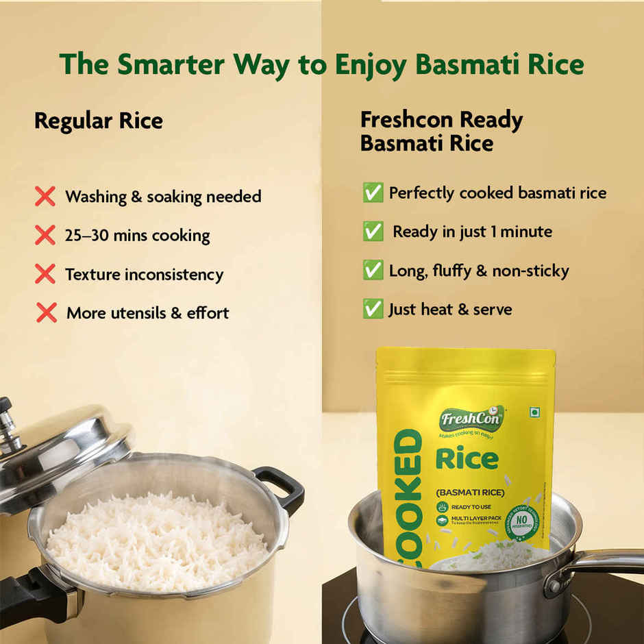 Freshcon Cooked Basmati Rice