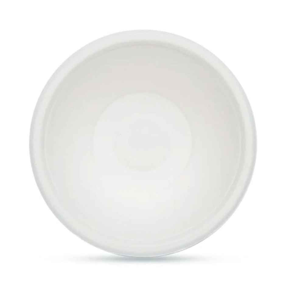 Bagasse Disposable Round Bowl | 180 ml | White