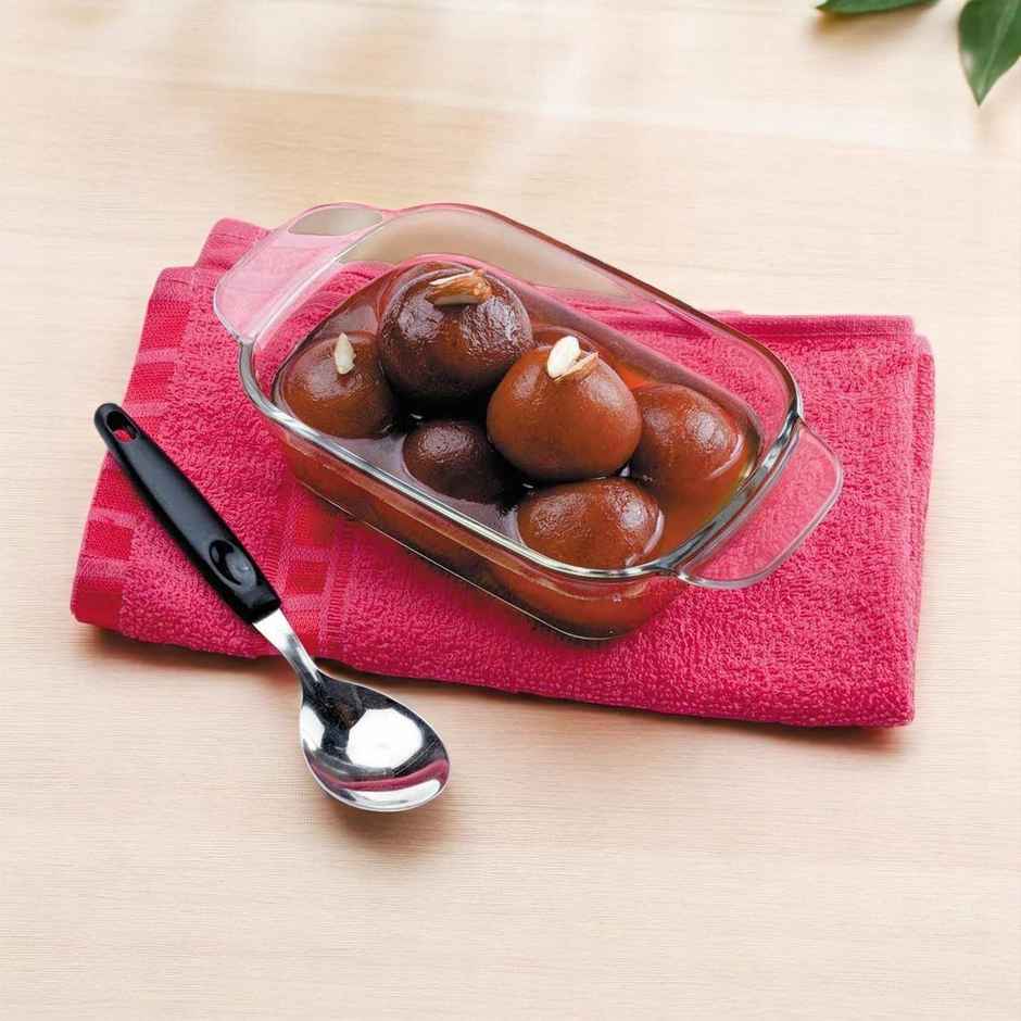 SignoraWare Bake 'N' Serve Deep Rect Dish 550 Ml 1325Clear