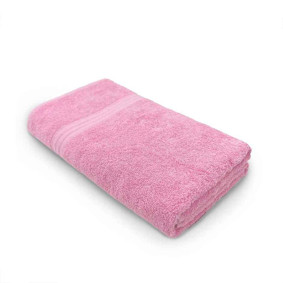 Sassoon Anatolia 100% Cotton Large Bath Towel | Pink | 70 x 140 cm