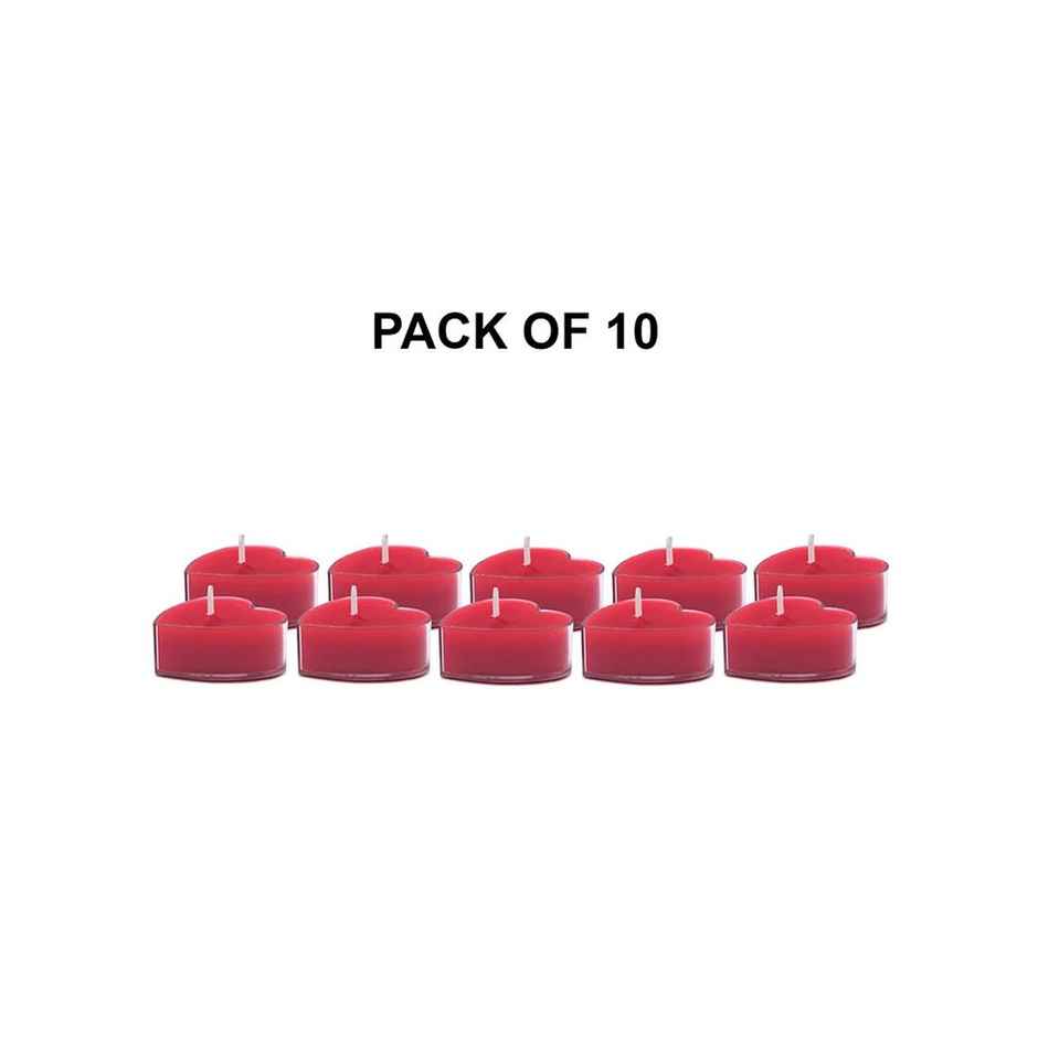 Diacraft Rose Fragranced Heart Tea Light