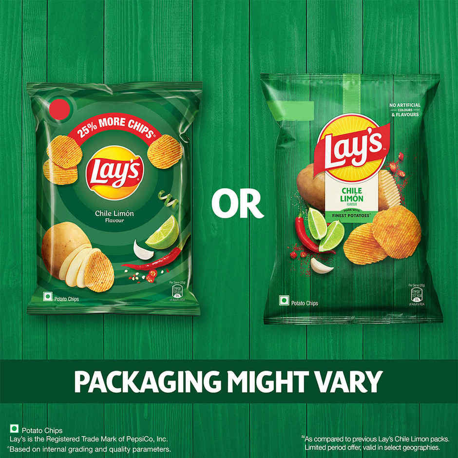 Lay's Chile Lemon Flavour | Crunchy Potato Chips