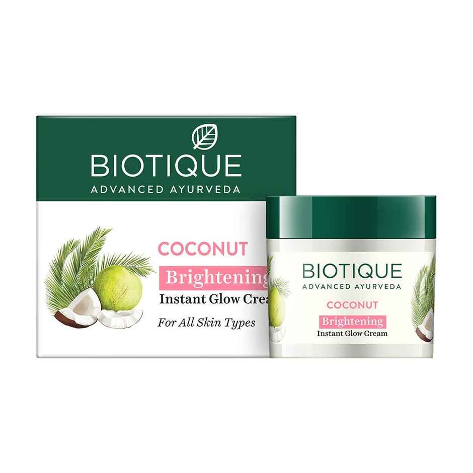Biotique Coconut Brightening Instant Glow Cream