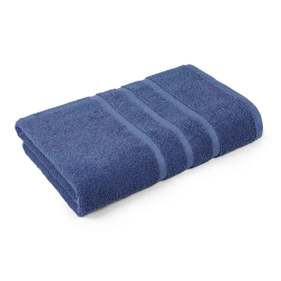 Home Elegance by myTrident Day to Day Bathtowel | 340 GSM | Navy Blue