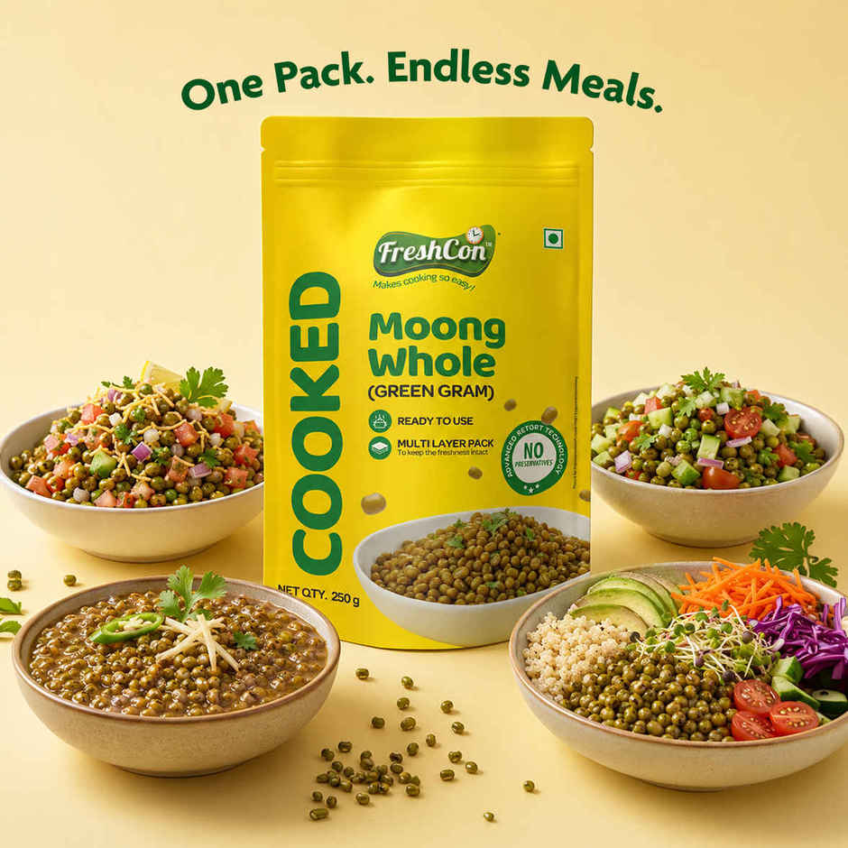 Freshcon Cooked Moong | Green Gram Combo