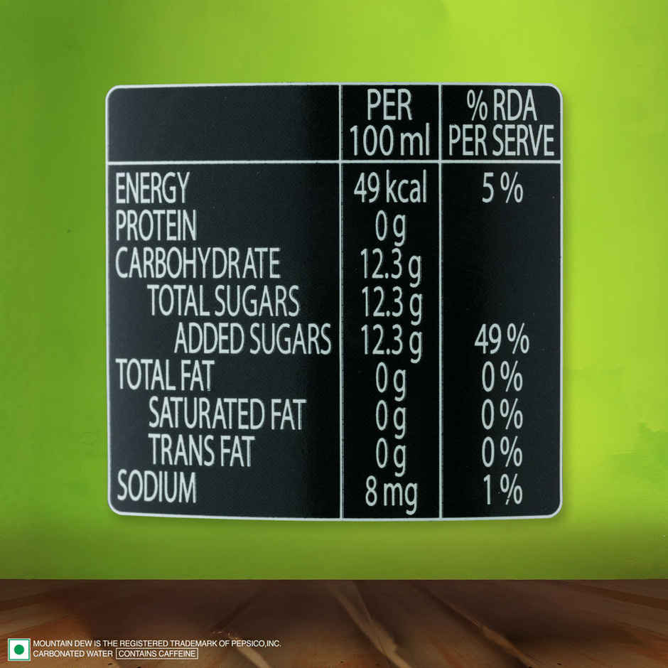 Mountain Dew Citrus Soft Drink Combo  
