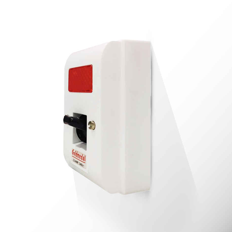 Goldmedal Essenza Surface D.P. Surge Switch (With Indicator, White)