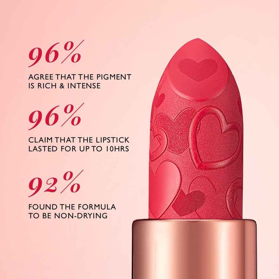 Myglamm Pout By Karan Johar Intense Matte Plumping Lipstick - Blockbuster Pout
