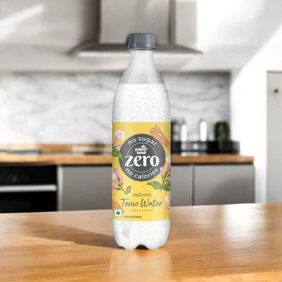 Paper Boat Zero Sugar Indian Tonic Water | Sugar Free Cocktail Mixer Combo         