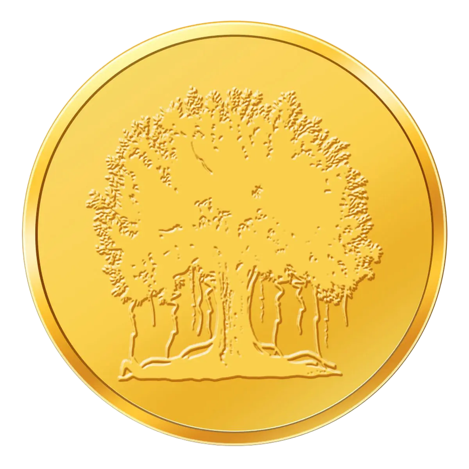 Nek By Jar Gold Coin 24K | 999 Purity