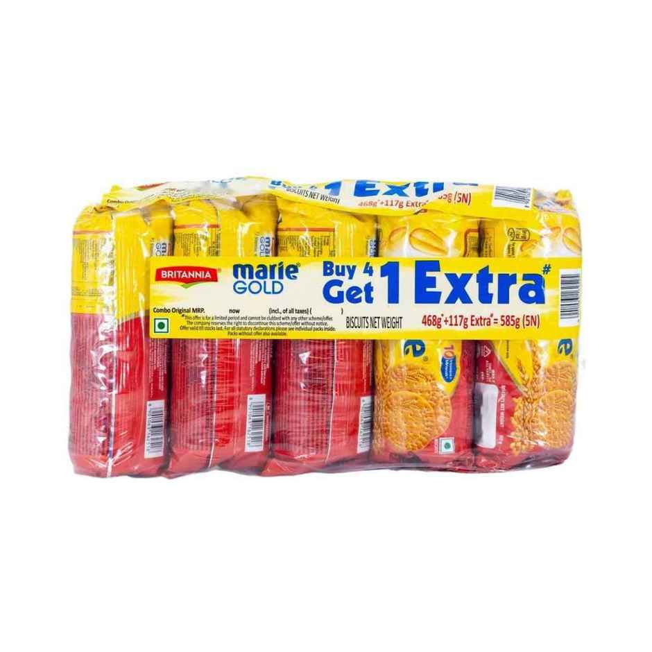 Britannia Marie Gold Biscuits Plain | Trans Fat-free