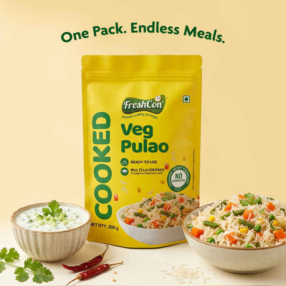 Freshcon Cooked Veg Pulao Combo