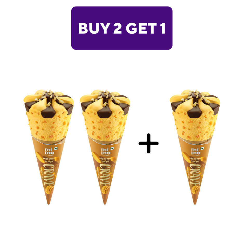 Mimo Crave Cone Alphonso Mango Combo