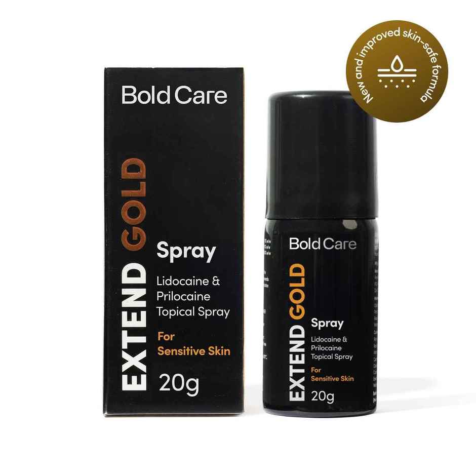 Bold Care Extend Gold - Lidocaine and Prilocaine Topical Spray