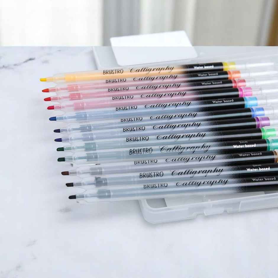 Brustro Calligraphy Pen Set Of 12