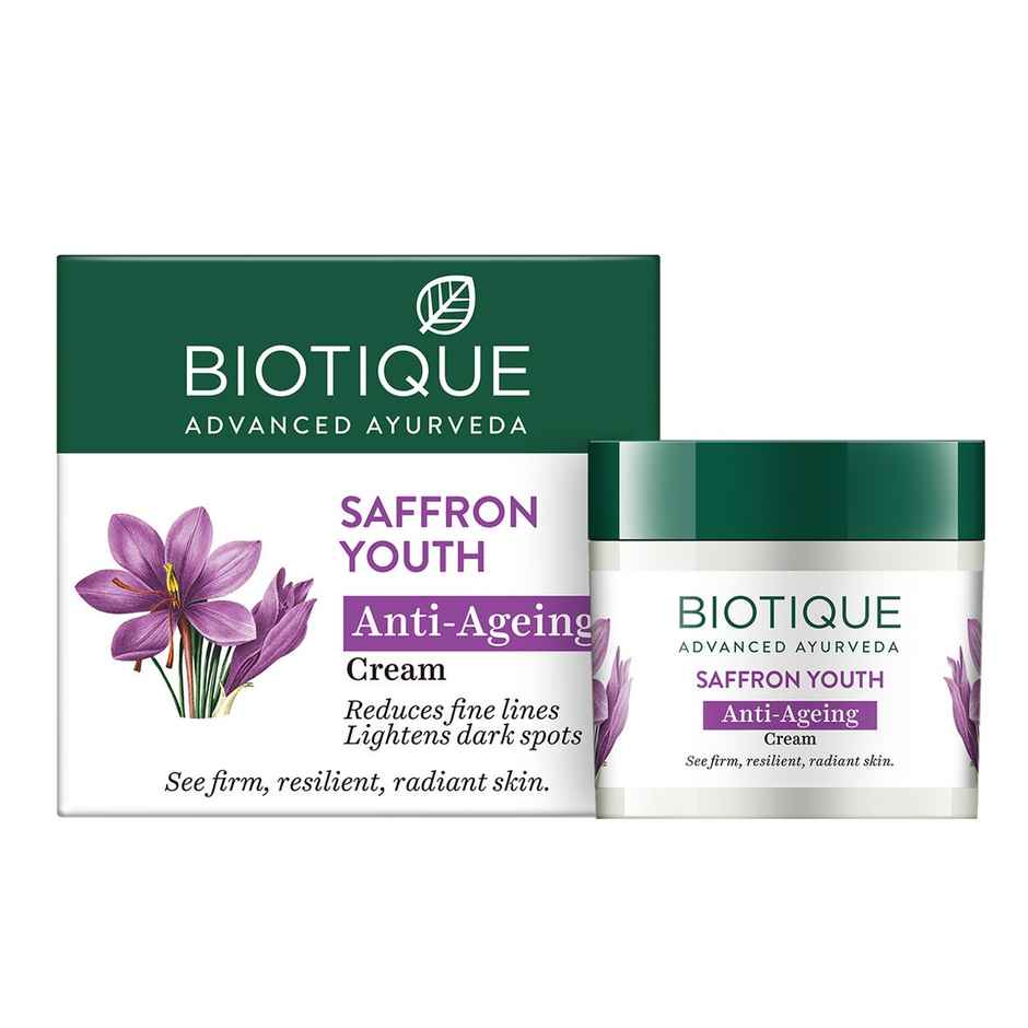 Biotique Saffron Youth Anti-Ageing Cream