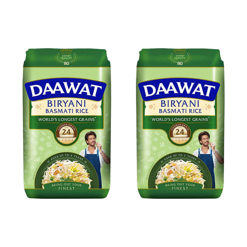 Daawat Biryani Basmati Rice | Long Grain Combo