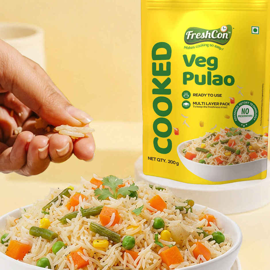 Freshcon Cooked Veg Pulao Combo