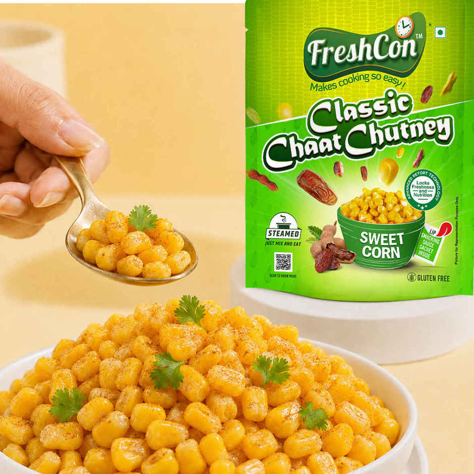 Freshcon Classic Chaat Chutney | Sweet Corn Kernels - Sauce Tastemaker
