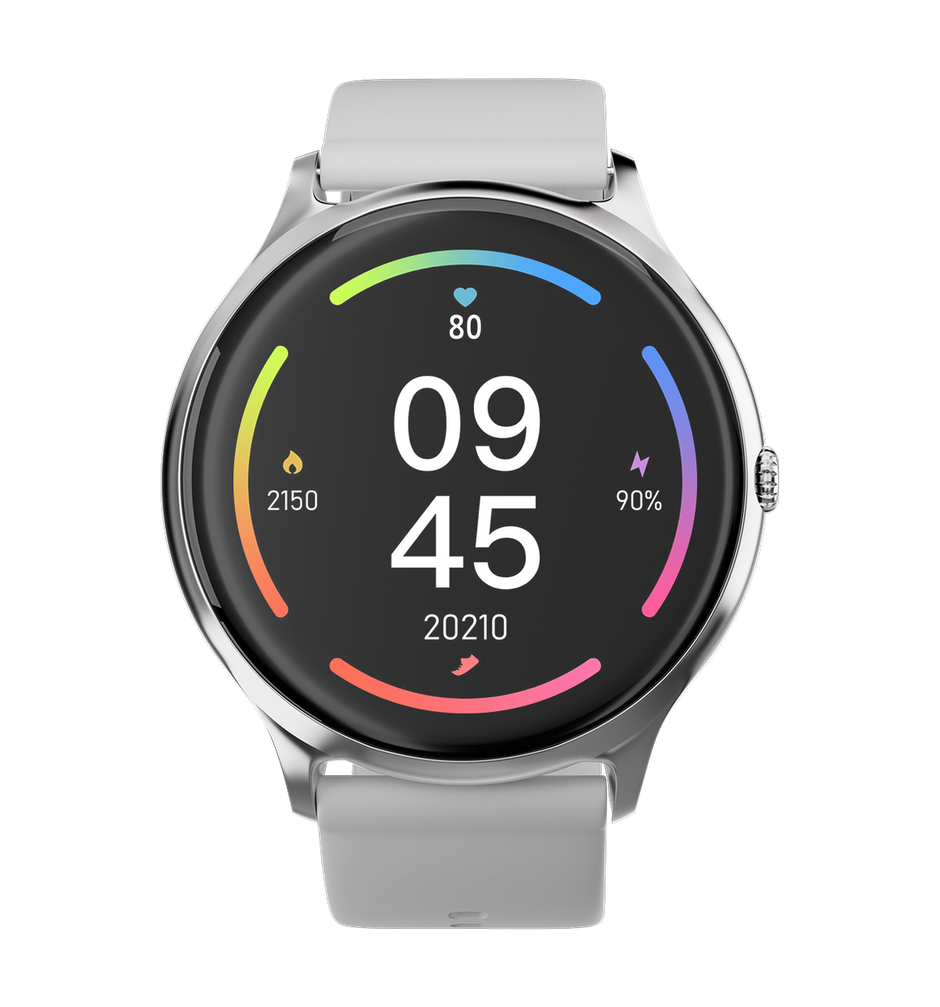 Fire-Boltt Phoenix Pro Smartwatch | 1.39" Display | BT Calling | Women's Edition - Silver Grey