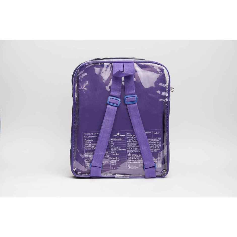 Fevicreate Craft Kit with Transparent Backpack | Birthday Return Gifts for Kids