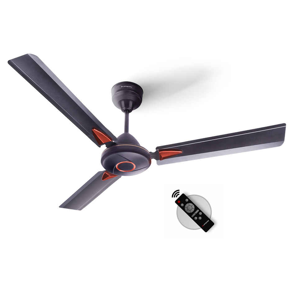 Longway Aero 1200 mm BLDC Ceiling Fan with Remote Control | Smoked Brown