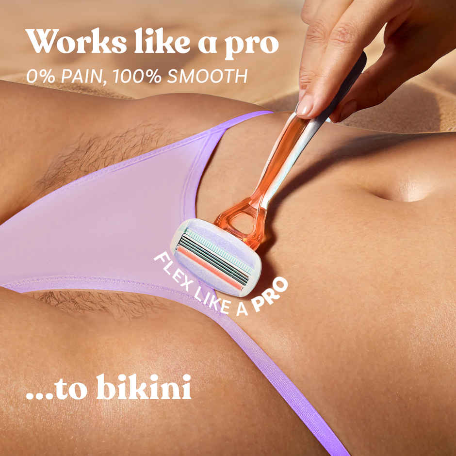 Bombae Flexi Pro Avosmooth Disposable Women's Razor | Violet