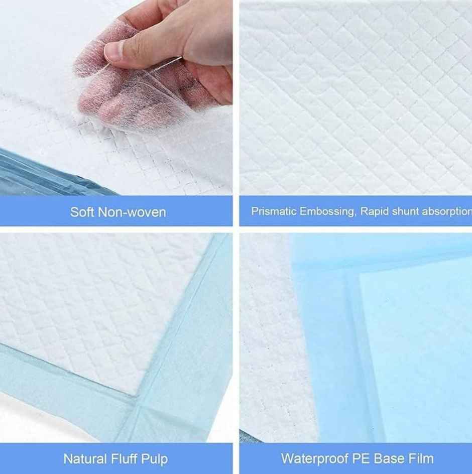 Poodlemart Pet Training Pad 60x45 cm - 10 Pcs